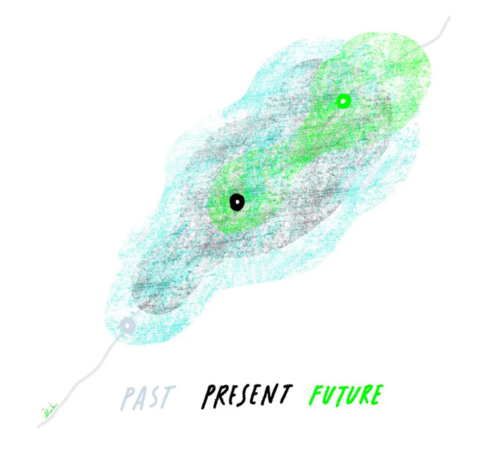 past present future // digital artwork // 2024